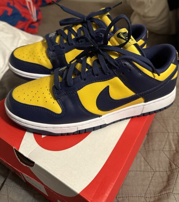 Nike Other - Nike Dunk Low Retro Varsity Maize Midnight Navy Men's Size 10M